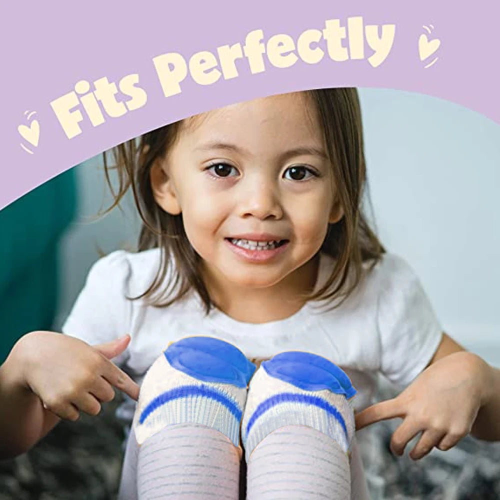 1 Pair Anti-Slip Knee Pads for Babies, Sports Adjustable Baby Knee Pads for Walking, Baby Crawling Knee Pads for Baby Protection