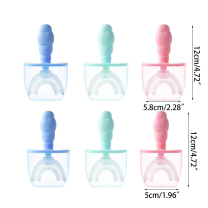 Baby Toothbrush 360 Degree  Teethbrush Soft Bristles for 1-6 Years Old Child Dropshipping