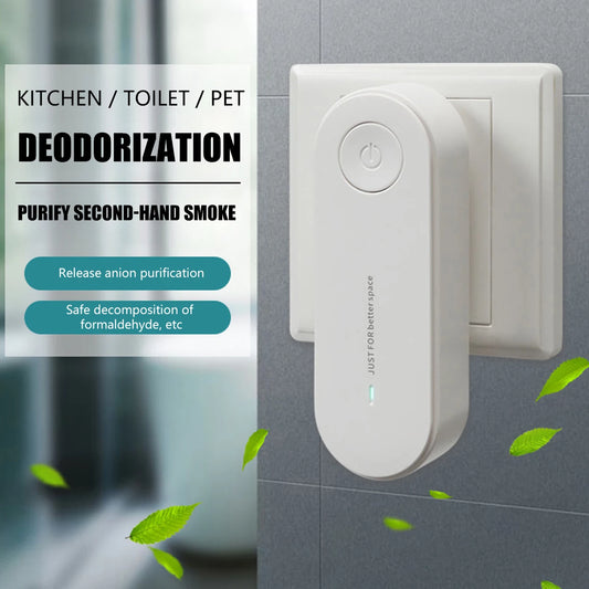 Portable Air Purifier Quiet and Energy-saving Smoke Remover Anion Air Filter Intelligent Household Air Freshener Ionizer Cleaner