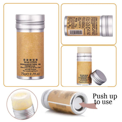 Hair Wax Stick Tame Fly Aways 10Pcs Baby Hairs Edges Control Hair Pomade Professional Styling Product For Sleek Bun/Ponytail