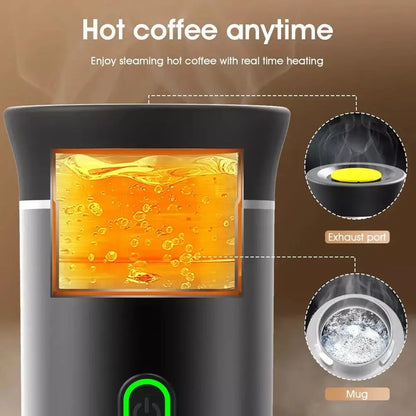 Electric Portable Coffee Machine Portable Italian Espresso Machine for Car & Home 3-in-1 Capsule Powder Travel Coffee Maker