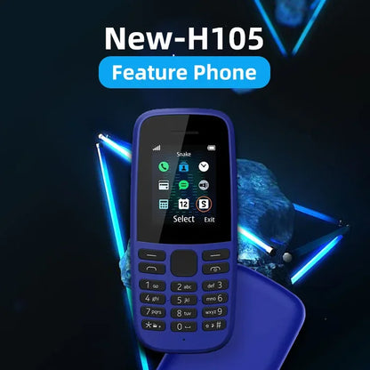 Cross-Border 105 Senior Phone Long Standby Large Screen Large Volume 2G Factory Direct Sales Low Price For Motorcycle Fans