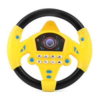 Simulate Driving a Car, Steering Wheel, Electric Toy Sound, CHILDREN'S Music Education, Pushing a Cart, Driving a Vocal Toy
