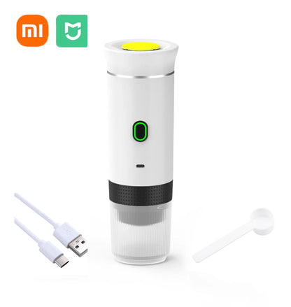 Xiaomi MIJIA Wireless Electric Portable Espresso Coffee Machine 3 in 1 For Car&Home Camping Espresso Coffee Maker Capsule Powder