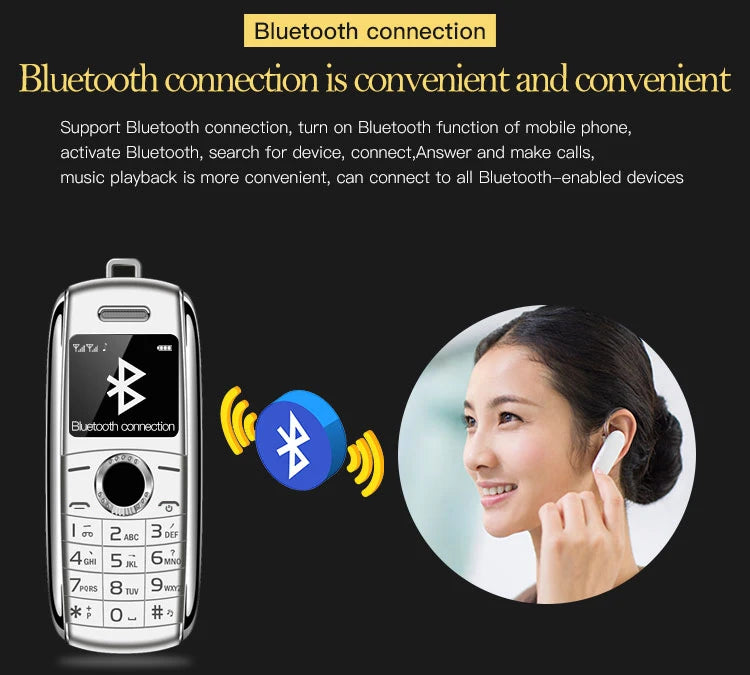 New Mini Mobile Phone X8 0.66" 2G GSM Unlocked Telefone Dual SIM Bluetooth Dialer MP3 Recording Finger Size Small Cellphone
