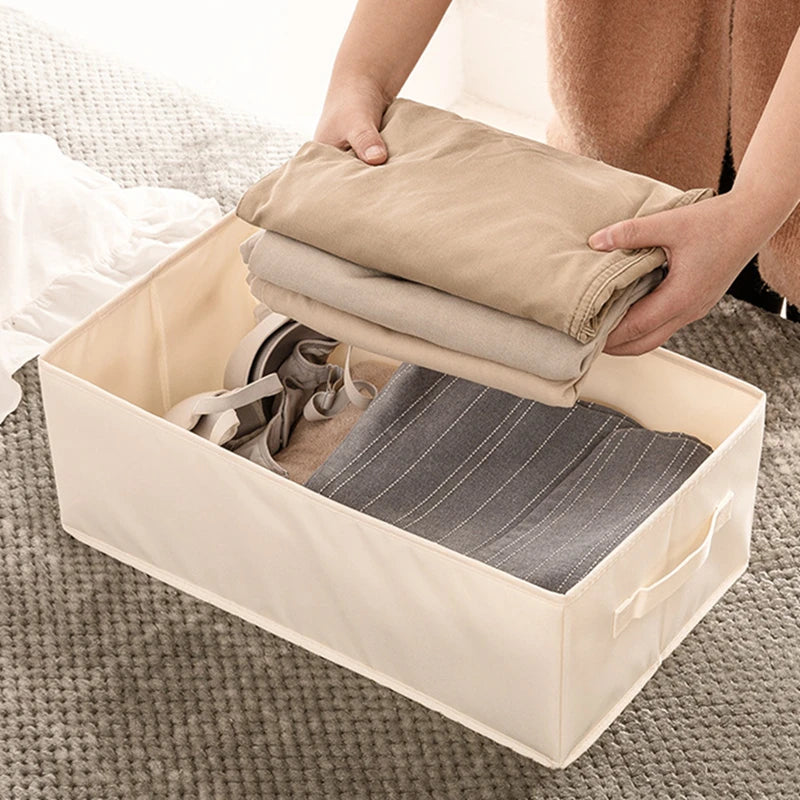 Foldable Drawer Organizer for Jeans Pants Sock Shirts Clothes Storage Box Home Wardrobe Cabinet Drawer Clothes Organizer Storage