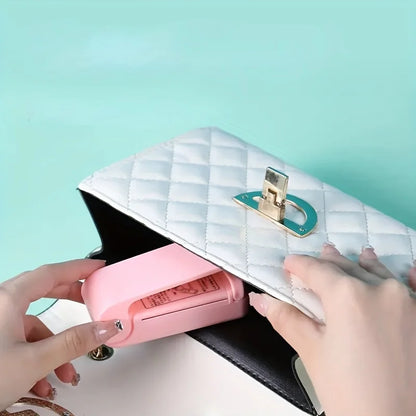 Mini Sealing Machine Small Household Plastic Sealing Machine Snacks Moisture-proof Sealing Artifact Portable Pressure Plastic