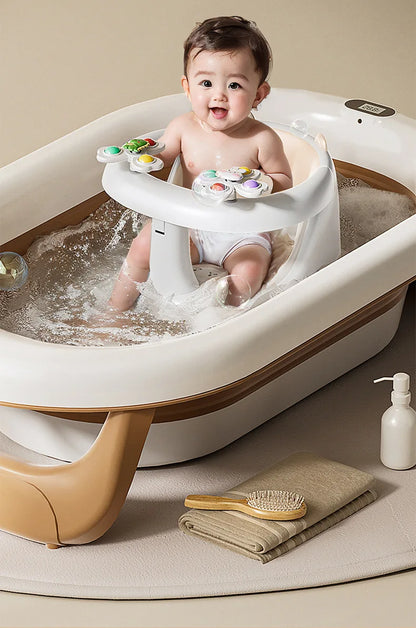 Baby bath seat baby bath seat bath stool sitting handy gadget bathtub sit bath learning seat kidsnon-slip