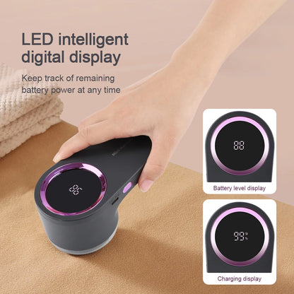 Electric Lint Remover for Clothing Fuzz Fabric Shaver Portable Hair Ball Trimmer Fuzz Pellet Cut Machine Sweater Clothe Shaver