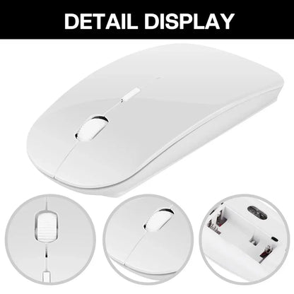 Rechargeable Wireless Gaming Mouse Portable Ergonomic Quiet And Magical Suitable For Portable Computers Tablets IPAD Phone