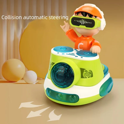Interactive DJ Toy for Kids - Light-Up, Music-Synced Dancing Fun - Perfect Birthday, Christmas, Thanksgiving & Halloween Gift