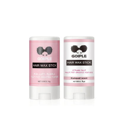 GOIPLE 2.7oz Flyaway Control Styling Wax Smooth Fly Away Broken Back Hair Finishing Slick Non Greasy Wax Stick For Women and Wig