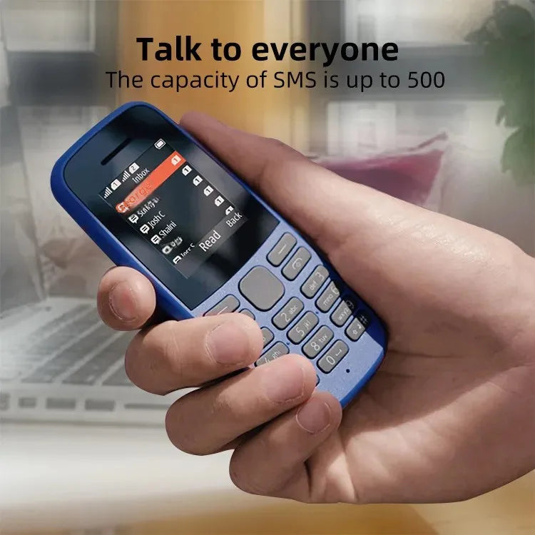 Cross-Border 105 Senior Phone Long Standby Large Screen Large Volume 2G Factory Direct Sales Low Price For Motorcycle Fans