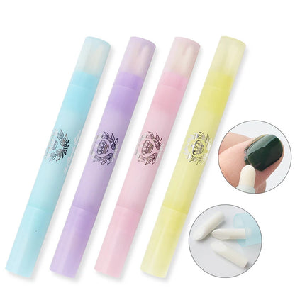 1Pc Nail Art Polish Corrector Removal Pen Cleaning 3 Dry Tips UV Polish Remove Manicure Tool