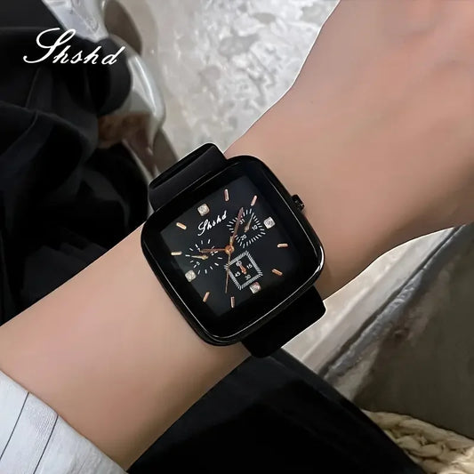 [Popular Choice] Minimalist Sports Quartz Watch for Men and Women - Fashion Analog Silicone Strap