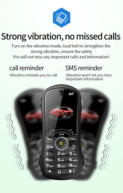Car Model Mobile Phone 1.8 inch Push Button Mini Car Shape Key Student Dual Sim Telephone MP3 Real Vibration No Camera Cellphone