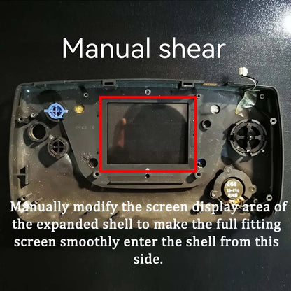For SEGA Game Gear GG Console V4.2 LCD Screen HighLit Full Display VGA Out Mod Highlight Adjustable Brightness LCD Kits