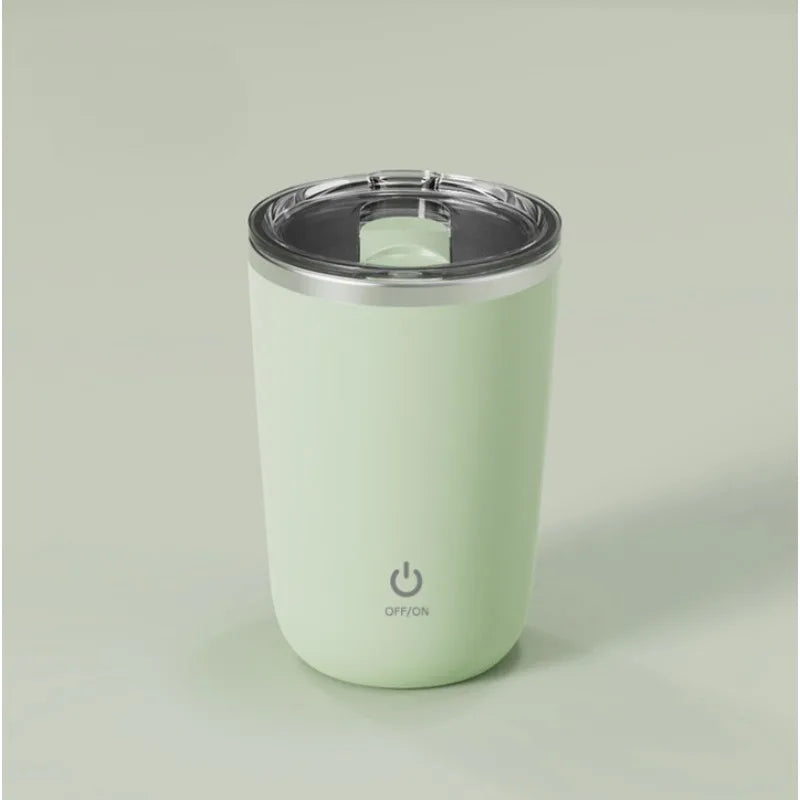 350ml Self-Stirring Mug Stainless Steel Thermal Insulation USB Rechargeable Auto Magnetic Mug Waterproof Self Mixing Coffee Cup