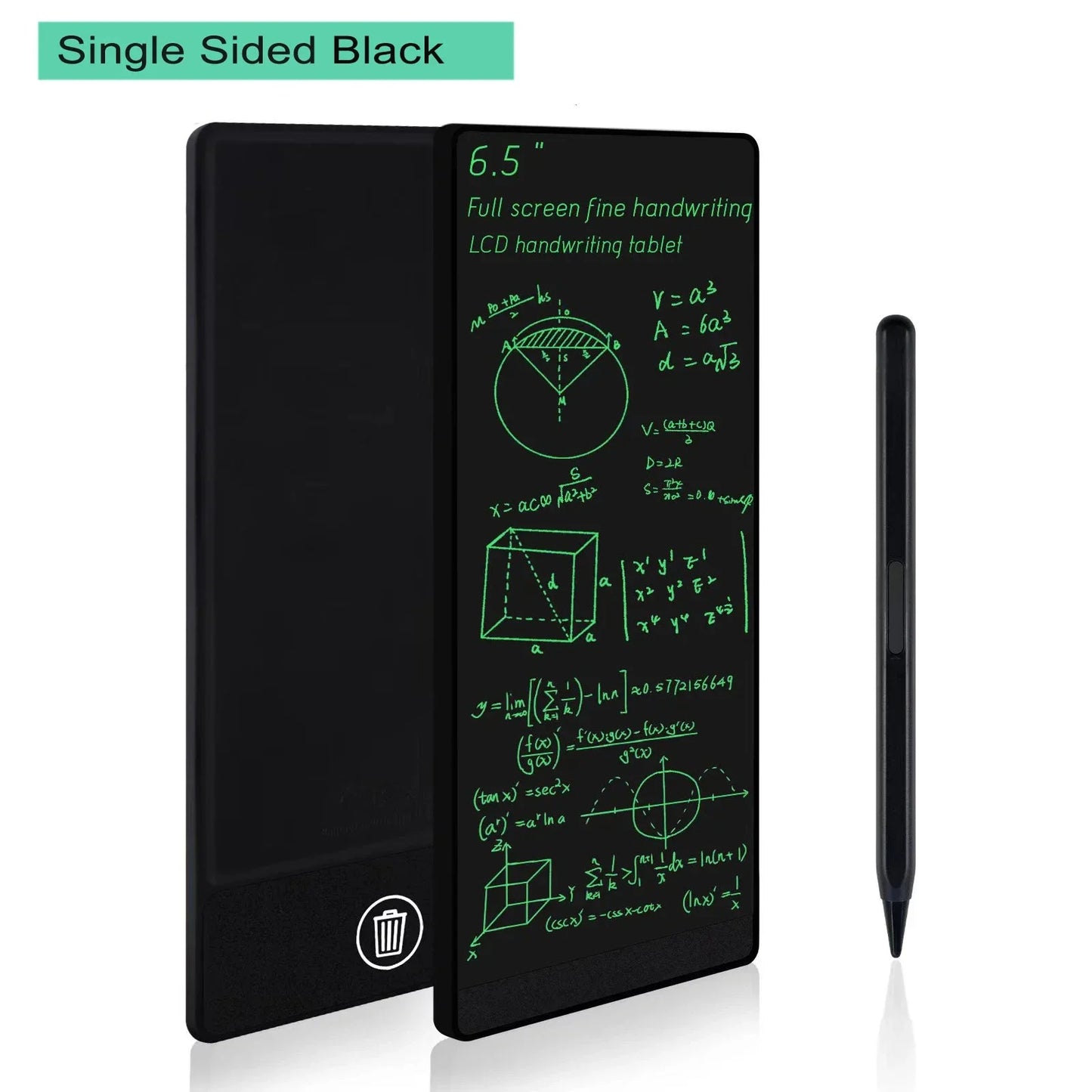 6.5-inch Full Screen Superfine Handwriting LCD Writing Tablet Meeting Content Magnetic Sketch Pad Liquid Crystal Drawings Board