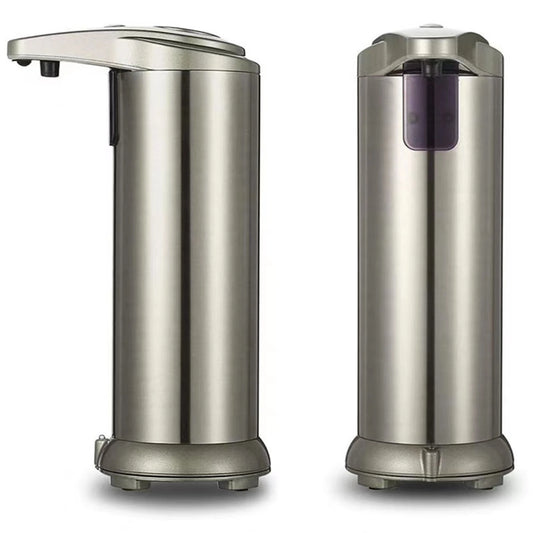 Automatic Soap Dispenser Touchless Soap Dispenser 250ml Battery Powered Electric Adjustable Stainless Steel Dispenser