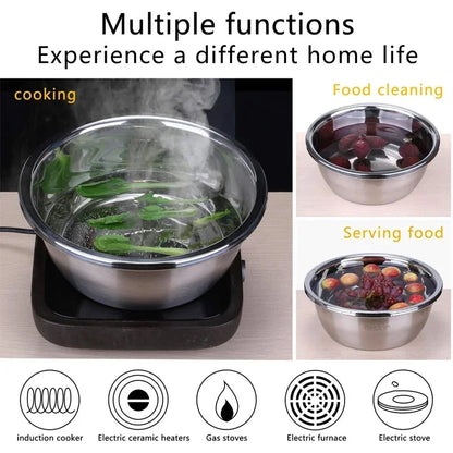 3 in 1 Vegetable Slicer Cutter Graters Drain Basket Stainless Steel Vegetable Salad Maker Bowl Kitchen Accessories Gadget