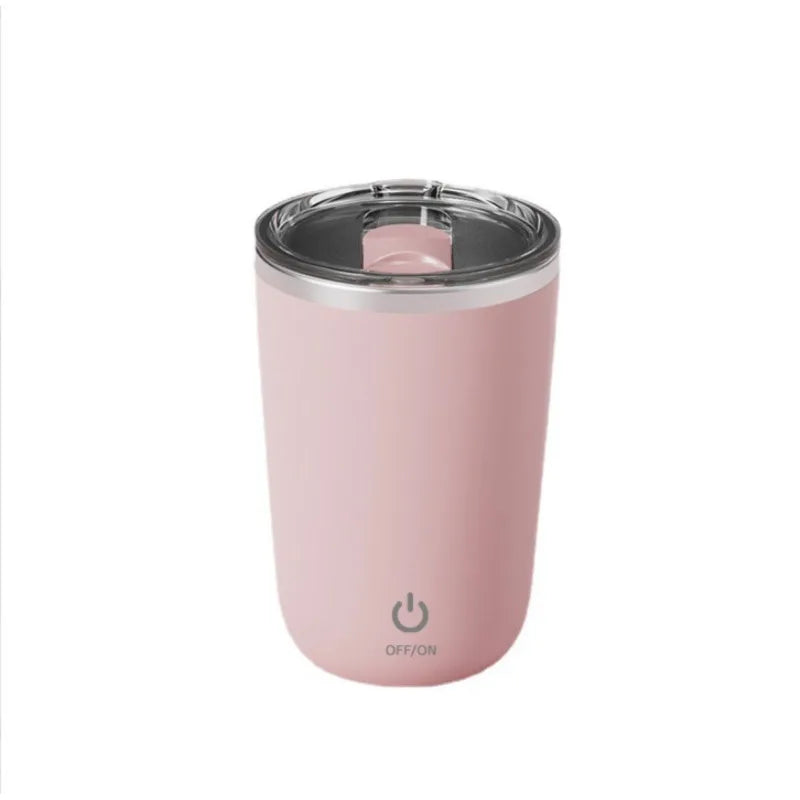 350ml Self-Stirring Mug Stainless Steel Thermal Insulation USB Rechargeable Auto Magnetic Mug Waterproof Self Mixing Coffee Cup