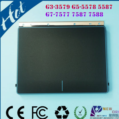 Laptop touchpad for DELL Gaming15 G3-3579 3779 G5-5587 5588 G7-7577 7588 series with Blue Plate frameb TM-P3240 0GR87J PYGCR