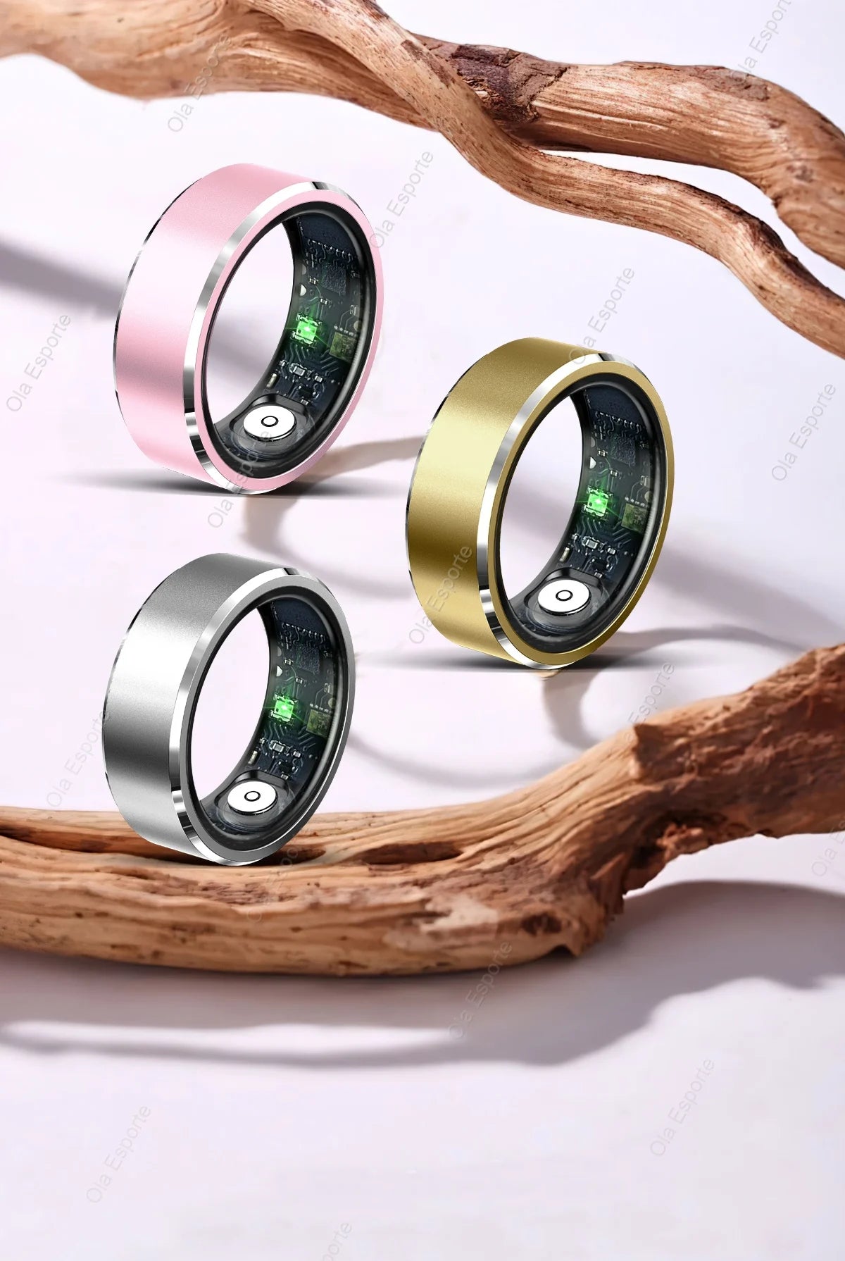 ew Smart Fitness Ring with Gesture Control,Heart rate,Blood oxygen,Blood pressureSleep,Steps,Distance,Calories For Android IOS