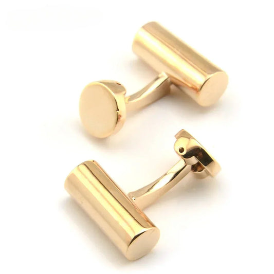 French Shirt Buttons Men's Cylindrical Jewelry Accessories Gentleman Business Party Clothing Cufflinks Friend Father's Day Gifts
