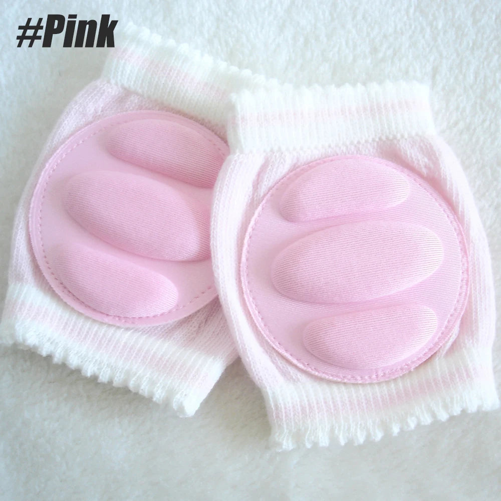 1 Pair Anti-Slip Knee Pads for Babies, Sports Adjustable Baby Knee Pads for Walking, Baby Crawling Knee Pads for Baby Protection