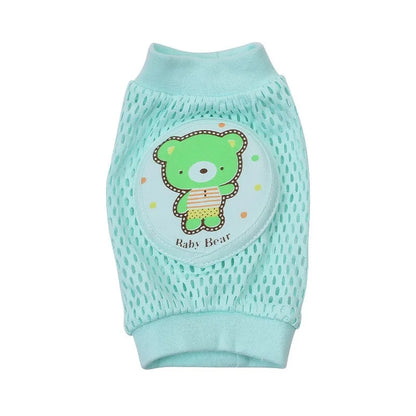 Baby Knee Pads 1 Pair - Thin Summer Crawling Protection, Anti-Fall Learning to Walk Gear for Infants & Toddlers