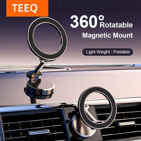Magnetic Magsafe Car Phone Holder For Vehicles Mobile Support For  Car Cell Phone Holder in Car For phone 15 14 13 Pro Max Plus