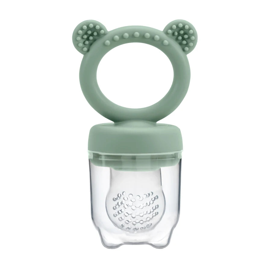 Baby Pacifier Fruit Feeder With Cover Silicone Newborn Nipple Fresh Fruit Food Vegetable Feeding Soother Baby Teether Toys