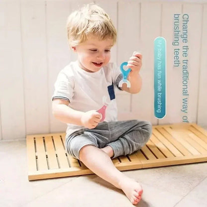 Baby Toothbrush Children 360 Degree U-shaped Child Soft Silicone Toothbrush Health Care Kids Teeth Oral Care Cleaning