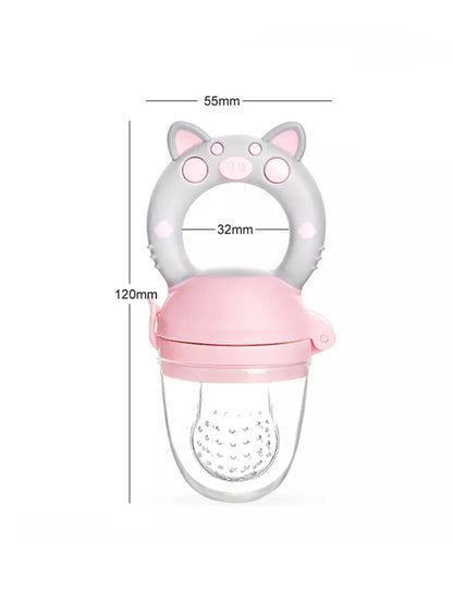 1 Pcs Baby Fruit Feeder Newborn Pacifier Fruit Food Feeding Cute Shape Baby Reborn Silicone Pacifiers For Babies Baby Toys