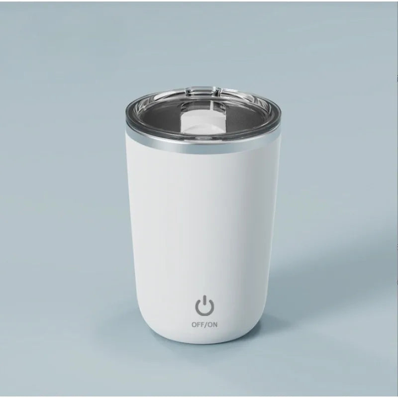 350ml Self-Stirring Mug Stainless Steel Thermal Insulation USB Rechargeable Auto Magnetic Mug Waterproof Self Mixing Coffee Cup