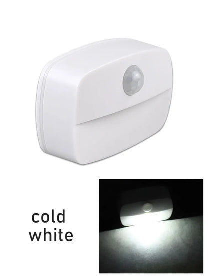 Wireless Night Lamp with Motion Sensor Detector Battery Powered LED Night Light for Room Corridor Closet Kitchen Toilet Stairs