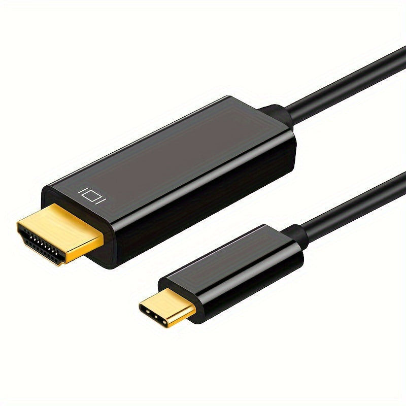 6ft Type C USB C To HDTV 4K Cable Adapter Mobile Phone Tablet HDTV Converter For Samsung Galaxy HUAWEI Macbook Xiaomi Type-C Devices