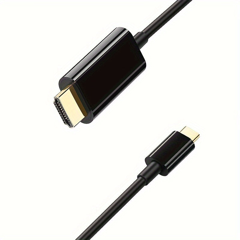 6ft Type C USB C To HDTV 4K Cable Adapter Mobile Phone Tablet HDTV Converter For Samsung Galaxy HUAWEI Macbook Xiaomi Type-C Devices