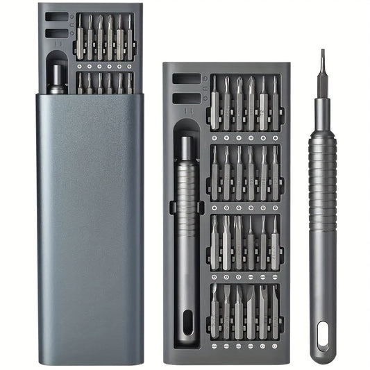 25-in-1 Multi-Function Precision Screwdriver Set, Durable, Uncharged - for Mobile Phone & Tablet Repair